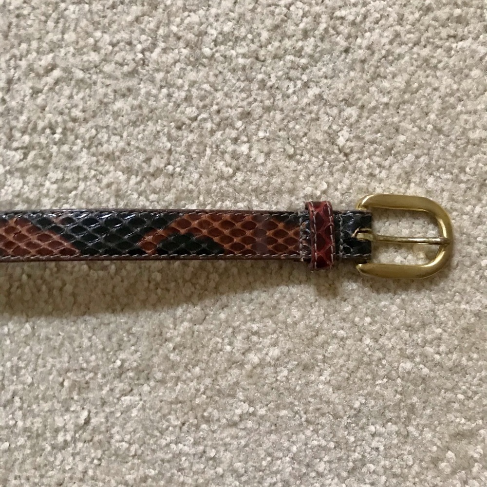 Genuine Whipsnake Belt